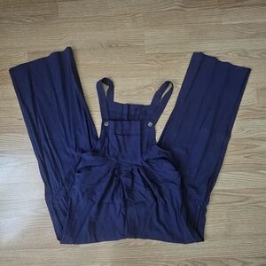 Women's Blue Lightweight Overalls